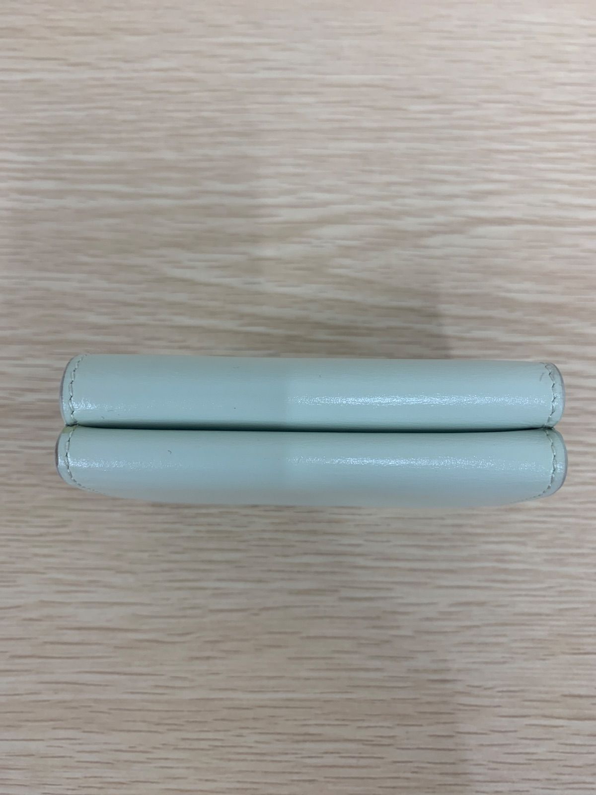 ¥ JIL SANDER ジルサンダー 三つ折り財布 ミントグリーン 緑 黄緑 コンパクトウォレット ショップバック付き【装飾品、小物類1】【5】 ¥ JIL SANDER ジルサンダー 三つ折り財布 ミントグリーン 緑 黄緑 コンパクトウォレット ショップバック付き【装飾品、小物類1】【5】