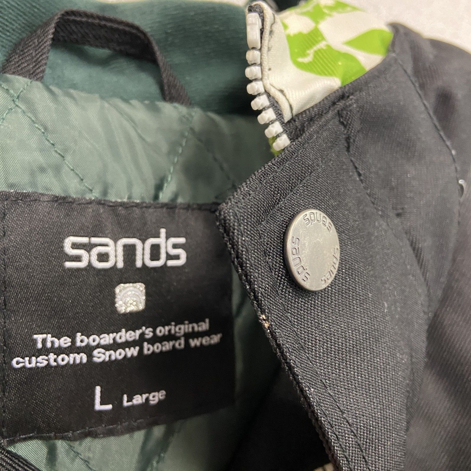 sands サンズ スノーウェアセットアップ ウィンタースポーツ 黒