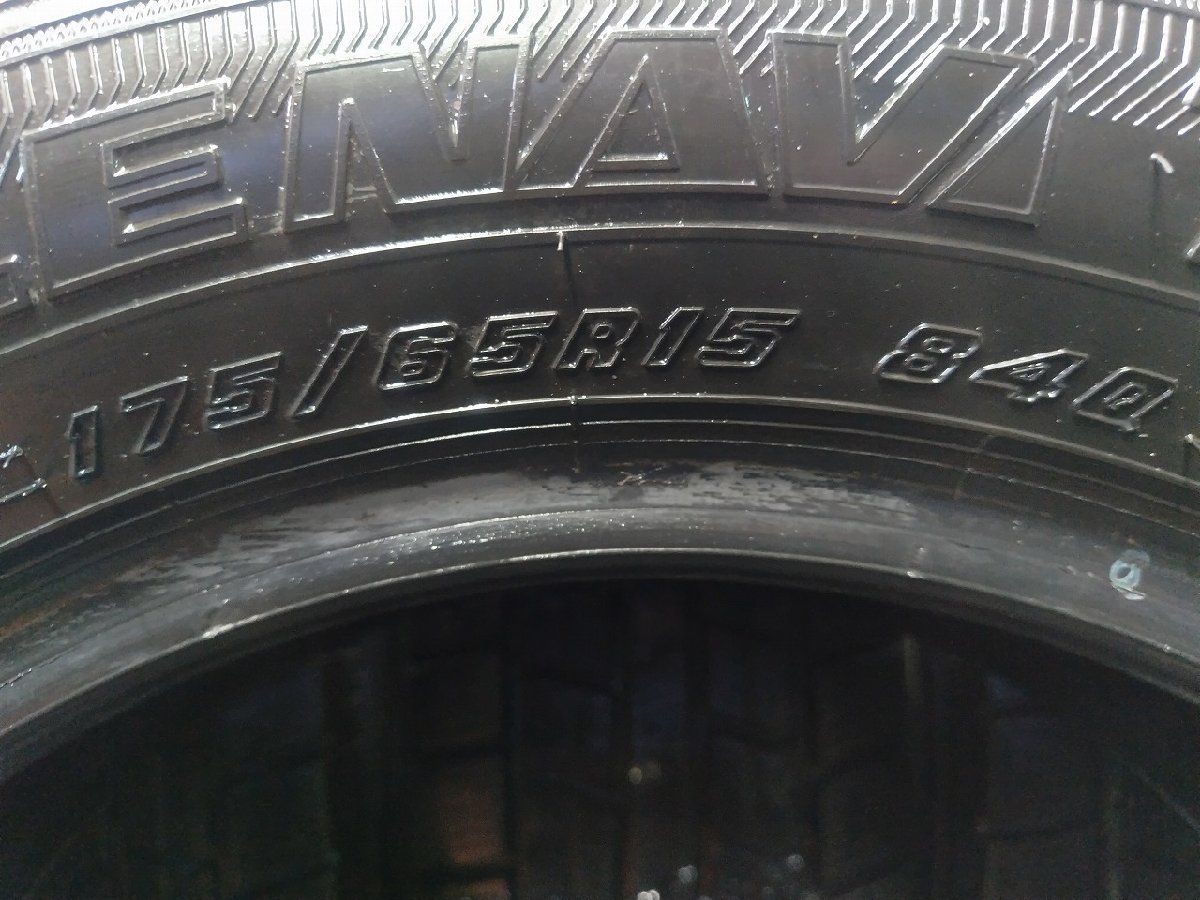 GOODYEAR ICENAVI7 175/65R15 15インチ スタッドレス 4本 22年製 バリ 