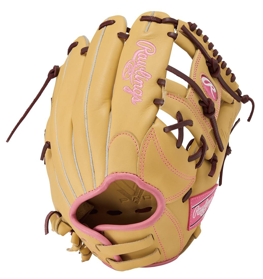 新品 Rawlings(ローリングス)野球用 グラブ グローブ ソフトボール用 女性専用 WOMEN用 ソフト HYPER TECH R2G GS5HTR34GF キャメル [内野手用] サイズ 11.5 ※右投げ用(左手着用)