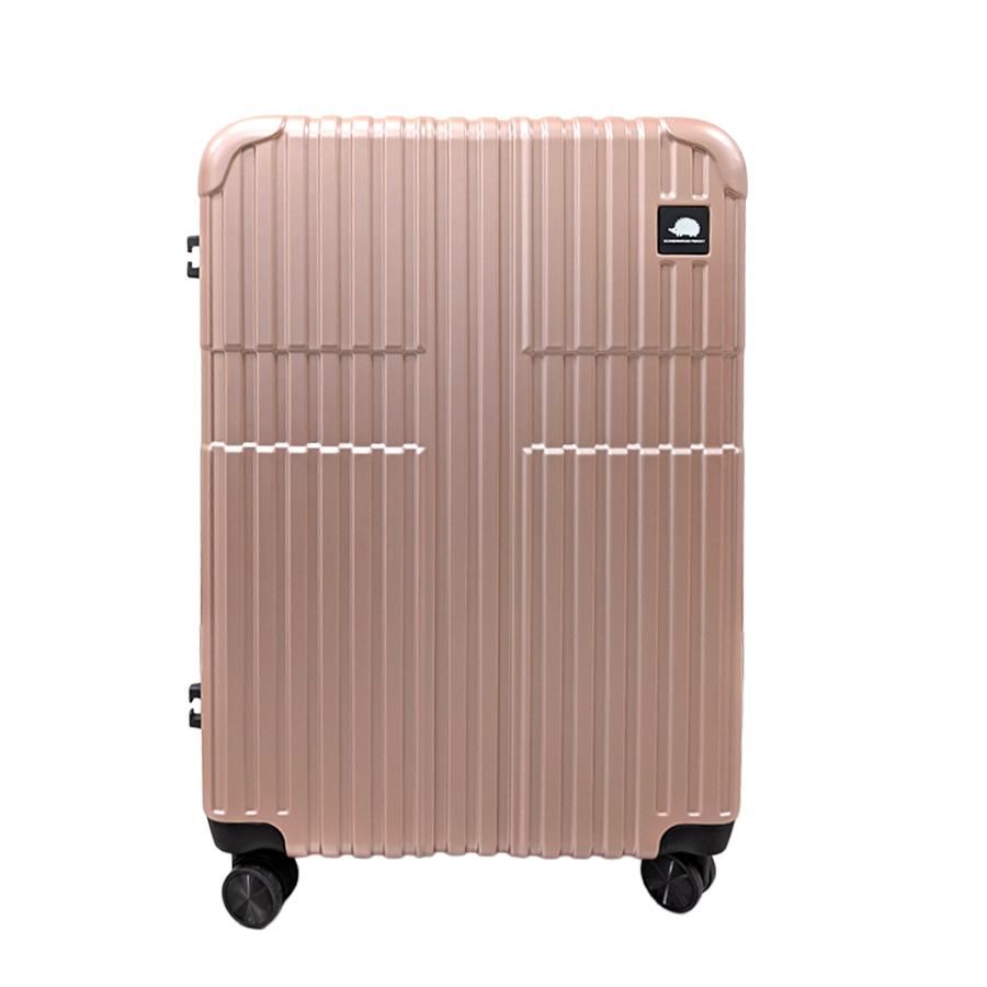 SCANDINAVIAN FOREST キャリーケース 100-105L Lサイズ 大容量 拡張 スーツケース 8-10泊 宿泊 旅行 シンプル レディース ギフト プレゼント ピンク sfrs2402-l
