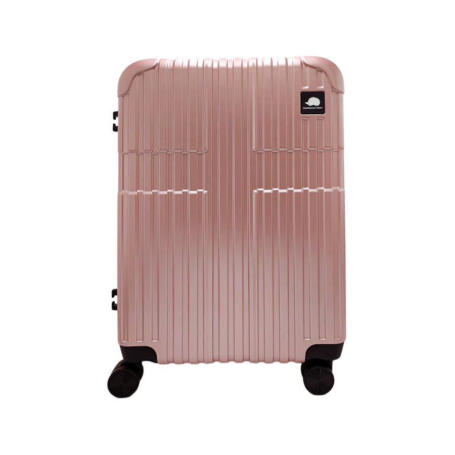 SCANDINAVIAN FOREST キャリーケース 61-66L Mサイズ 大容量 拡張 スーツケース 4-7泊 宿泊 旅行 シンプル レディース ギフト プレゼント ピンク sfrs2402-m