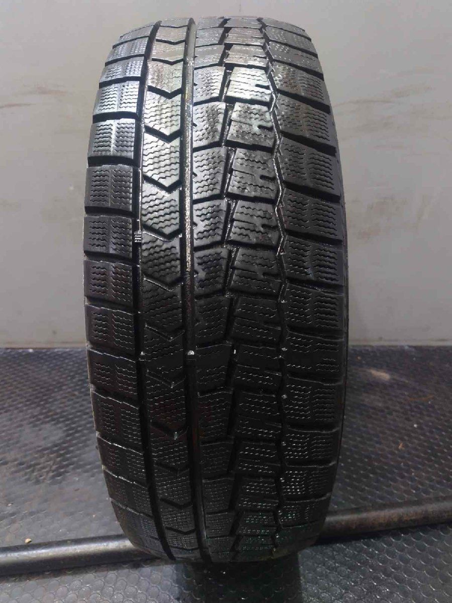 DUNLOP WINTTER MAXX WM02 215/65R16 16インチ スタッドレス 1本 23年製 バリ溝 アルファード ヴェルファイア エルグランド等　(KTO748)