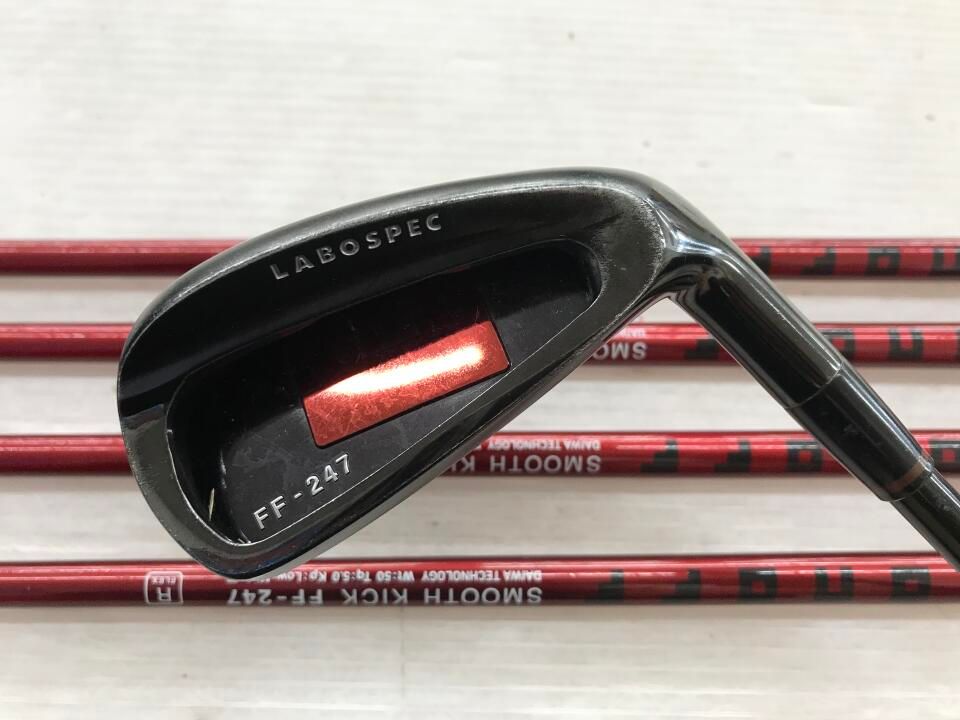 グローブライド　オノフ ラボスペック FF-247　スムースキック FF-247　Rフレックス　アイアンセット　中古【最短即日発送】