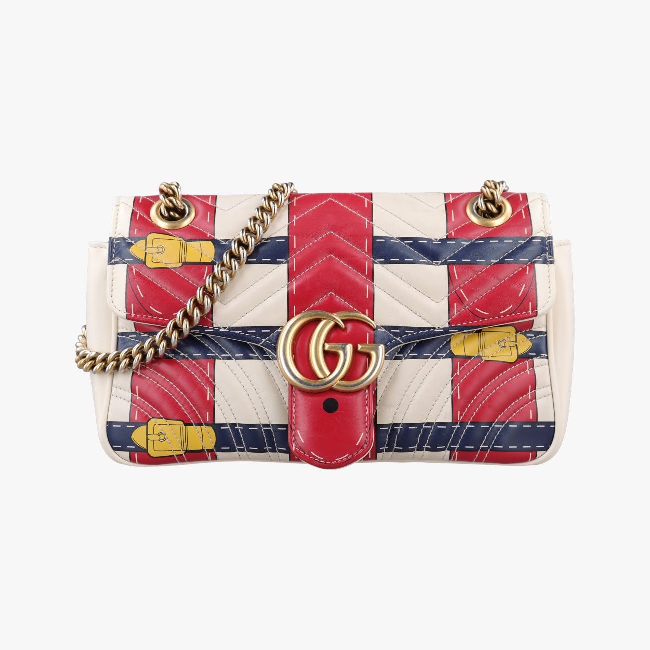 グッチGucciGGマーモント マルチカラー レザー 443496 C021703145