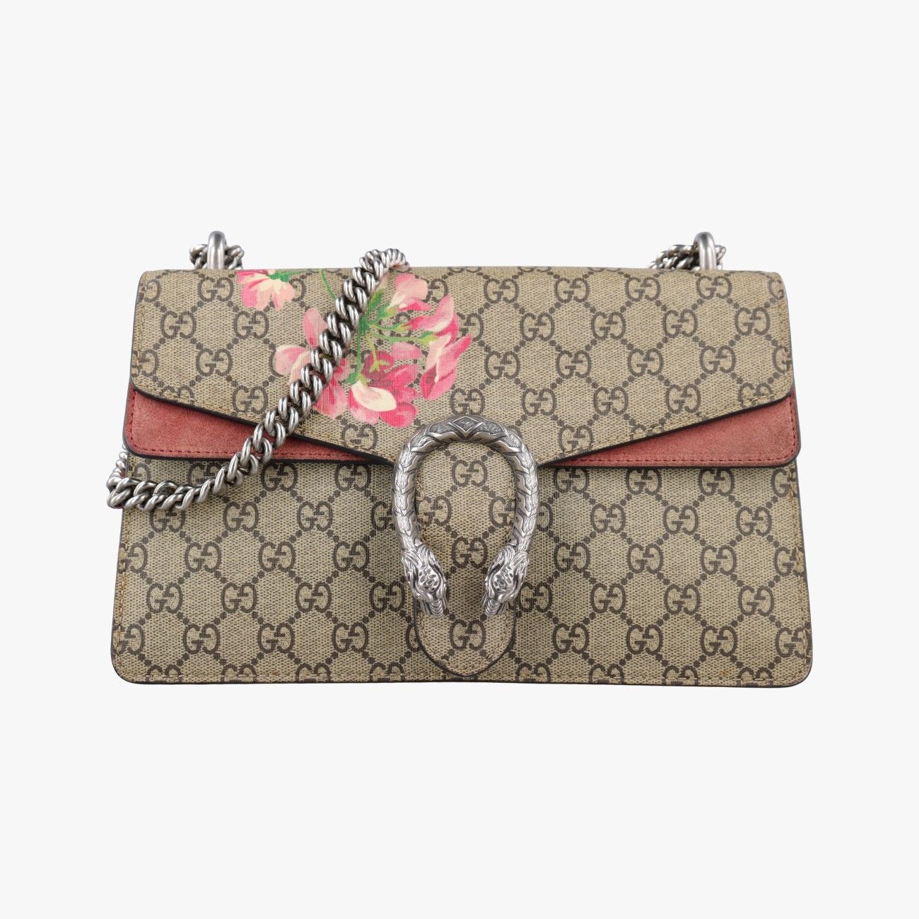 グッチGucciディオニュソス ベージュ×レッド×マルチカラー PVCコーティングキャンバス 400249 B021886464