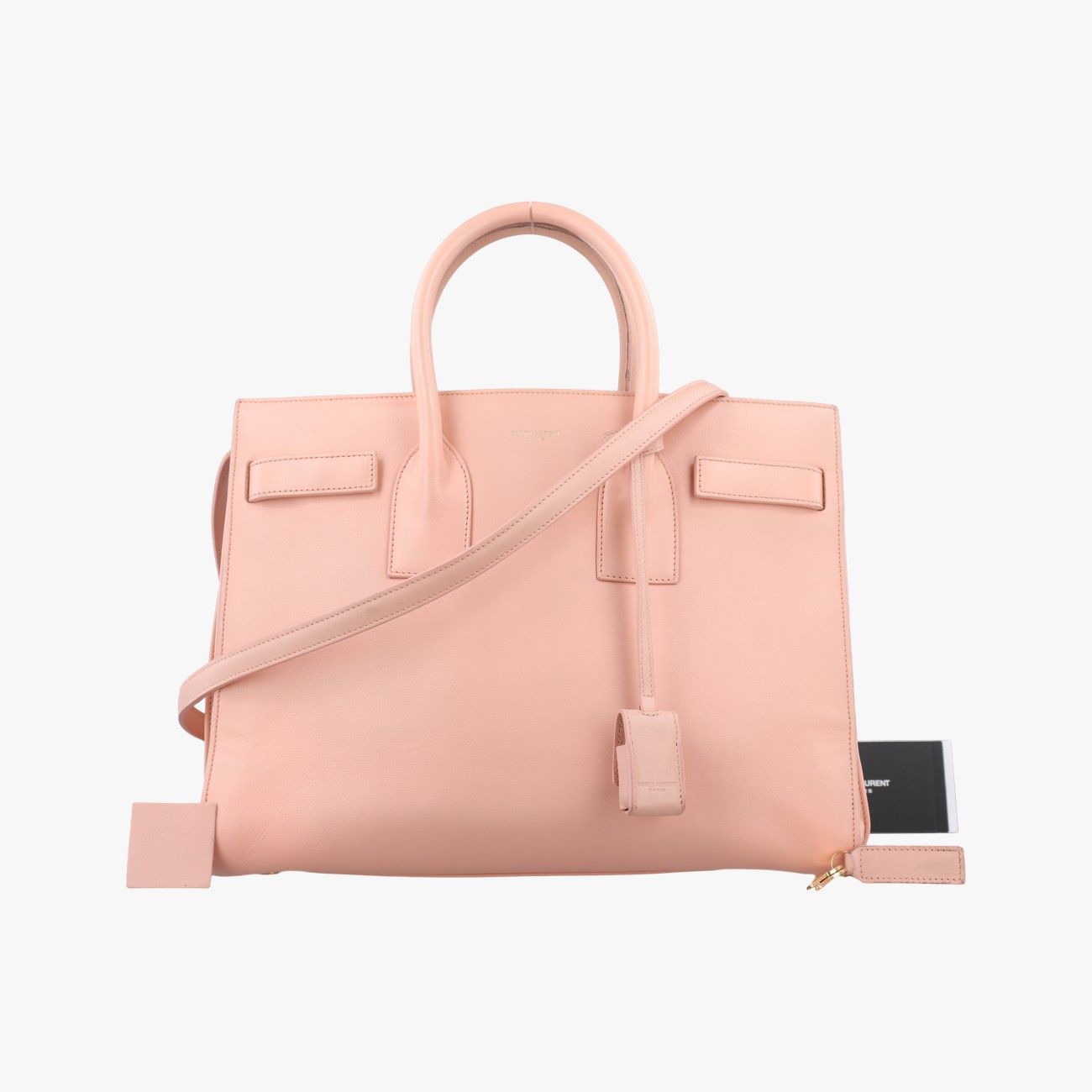 イヴサンローランYves Saint Laurentサックドジュールスモール ピンク レザー 324823 GNR324823.0913