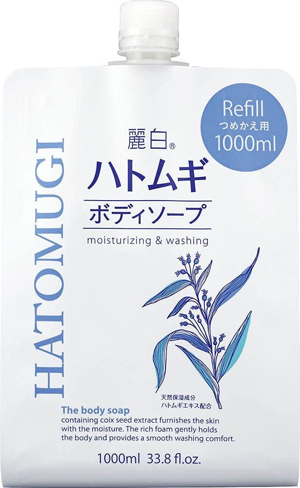 新品 麗白 ハトムギボディソープ 詰替用 1000ml×10個