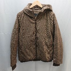 ◇ GLOBAL WORK グローバルワーク チェック柄 中綿 長袖 ジャケット ジャンパー サイズS ブラウン系 レディース E 【1301260046906】