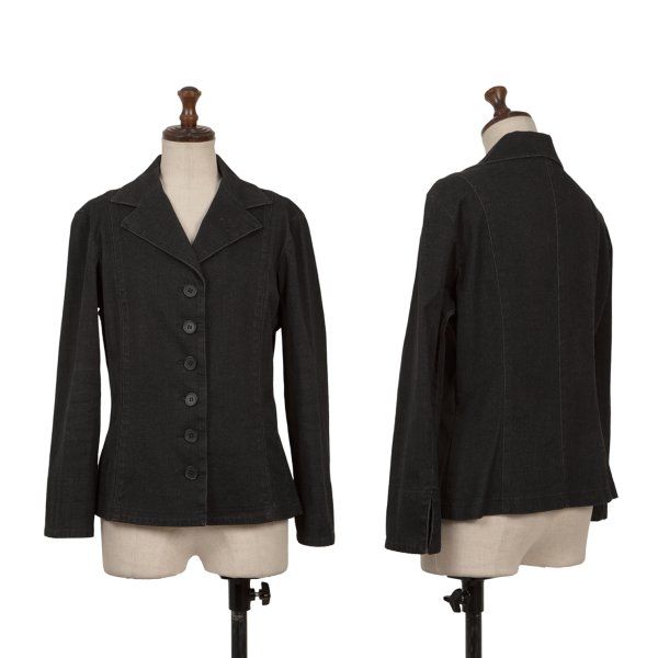 レキップ ヨシエイナバL'EQUIPE YOSHIE INABA コットンストレッチジャケット 黒9