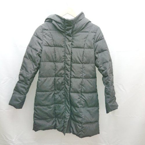 ◇ RECENTURE CORE'S ダウン90％ フェザー10％　フード　ジップアップ 長袖 ジャケット サイズ11AR グレー系 レディース E 【1301260048313】