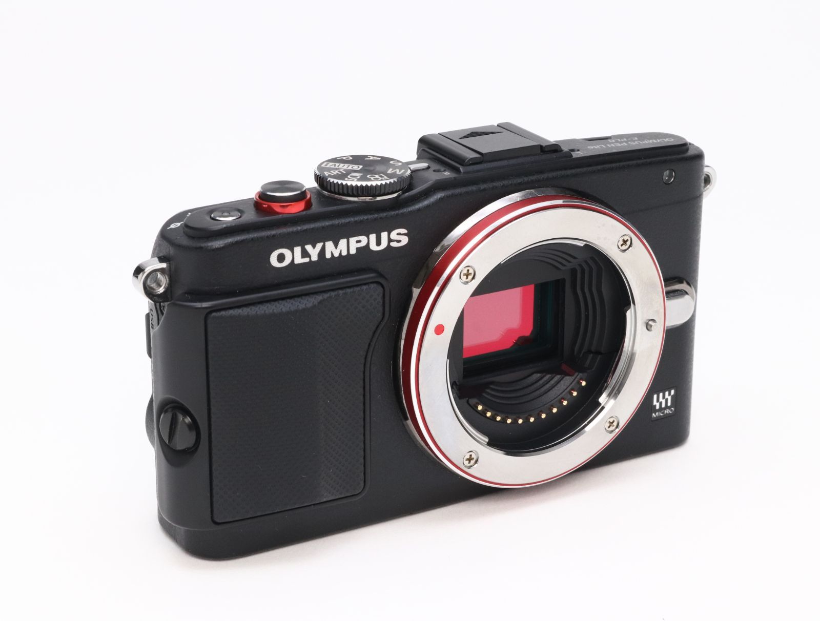B- (並品) OLYMPUS オリンパス PEN Lite E-PL6 ブラック ボディ