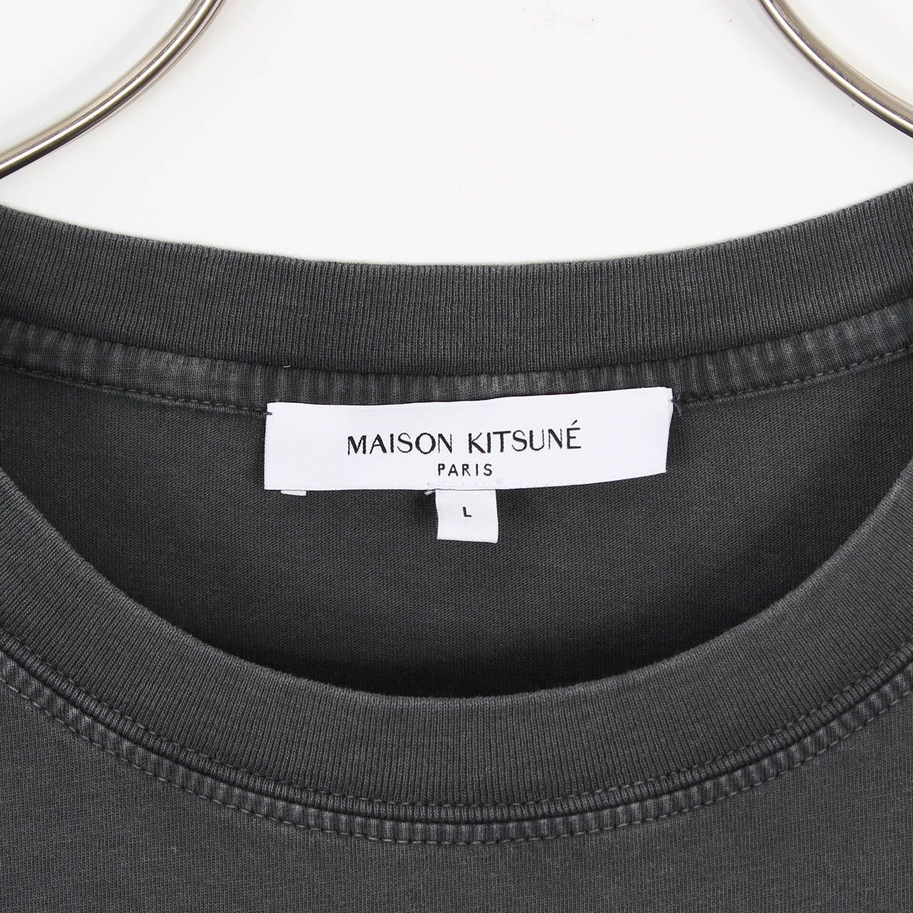 メゾン キツネ MAISON KITSUNE 半袖Tシャツ 2002 FADED COMFORT TEE 