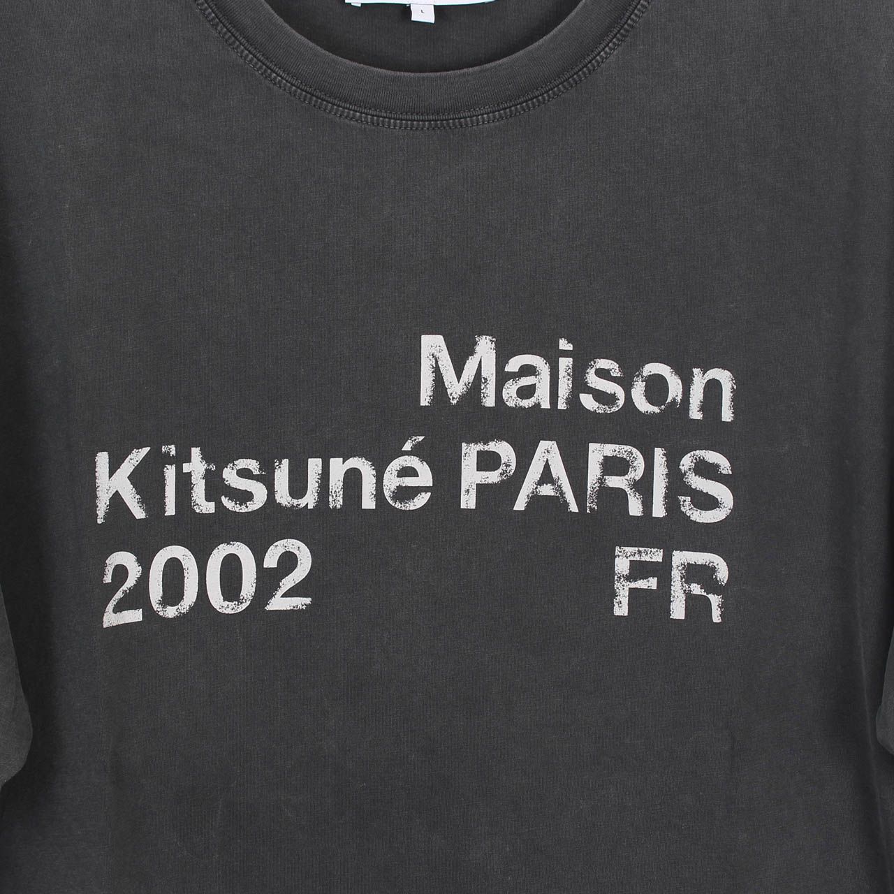 メゾン キツネ MAISON KITSUNE 半袖Tシャツ 2002 FADED COMFORT TEE