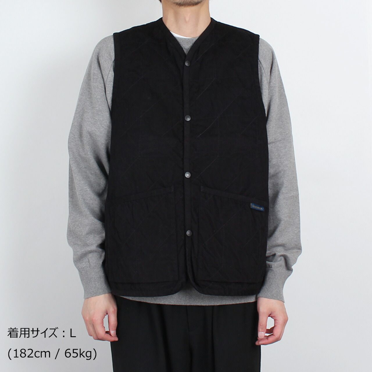 ラベンハム LAVENHAM キルティングベスト UNWADDED WORKER THORNHAM