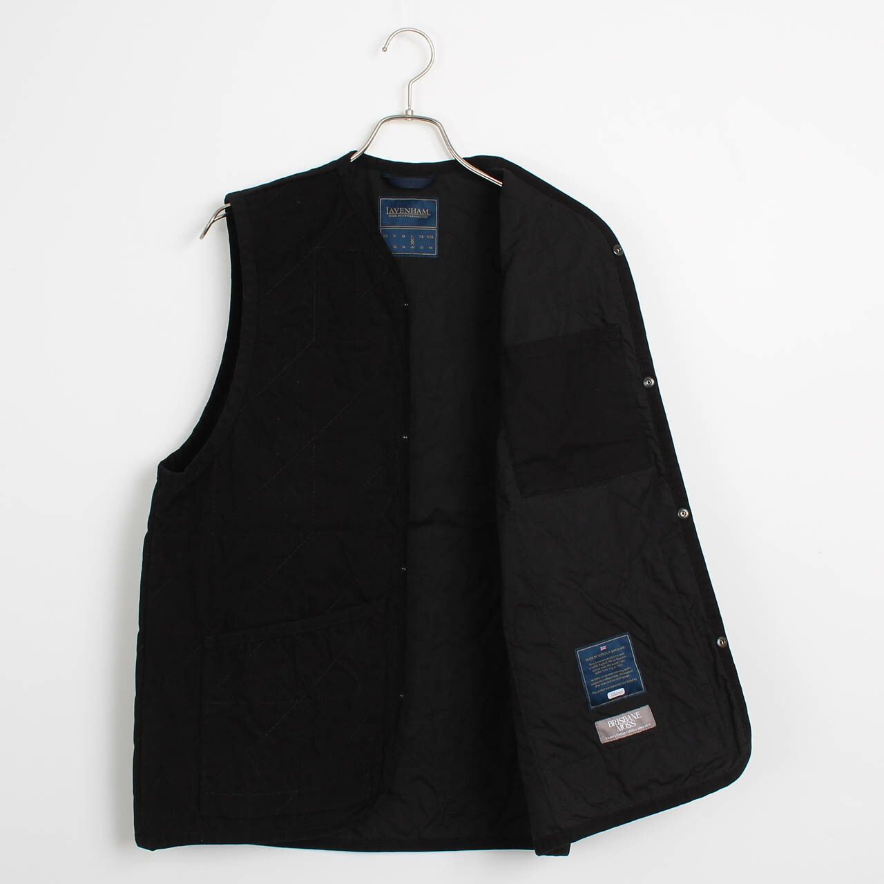 ラベンハム LAVENHAM キルティングベスト UNWADDED WORKER THORNHAM 