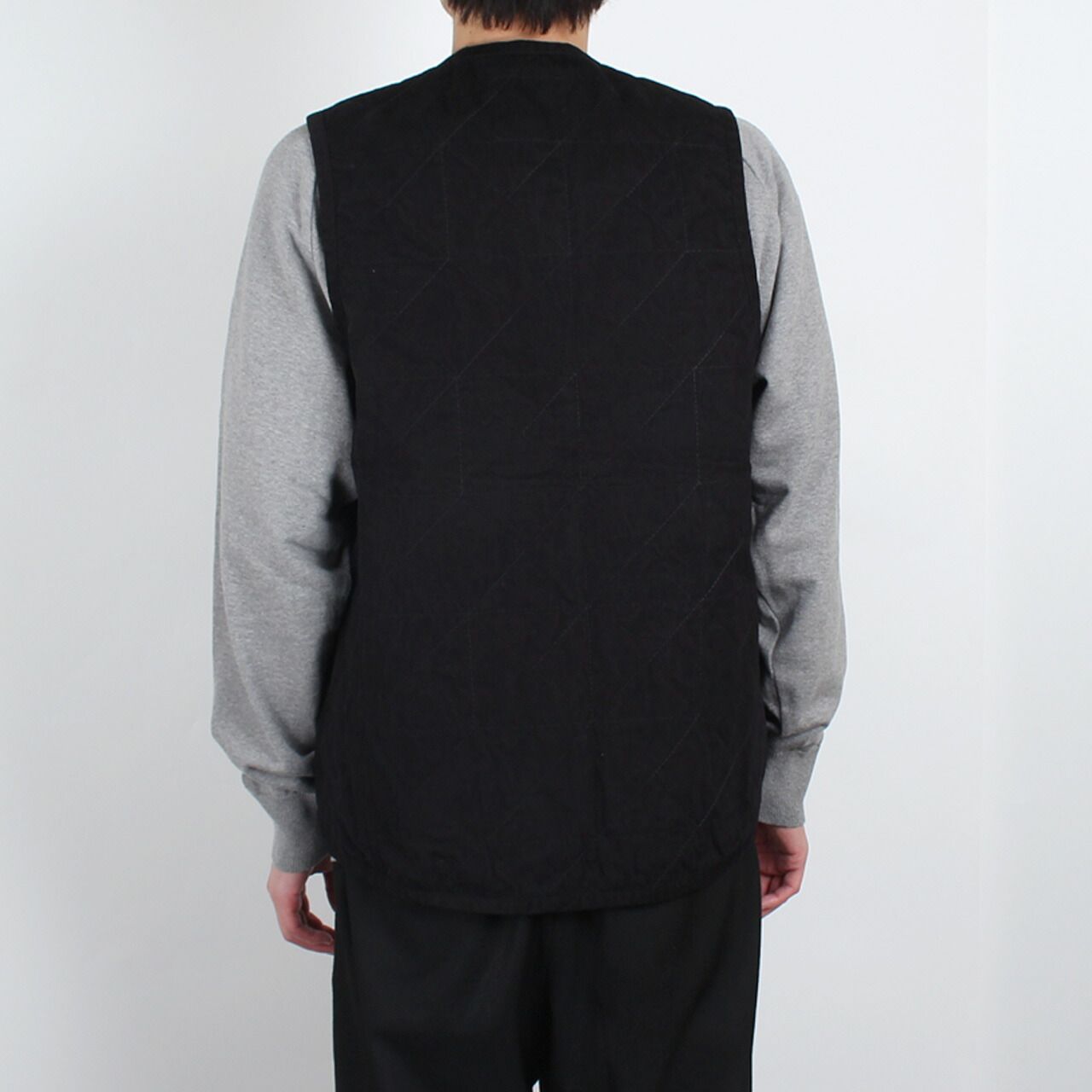 ラベンハム LAVENHAM キルティングベスト UNWADDED WORKER THORNHAM