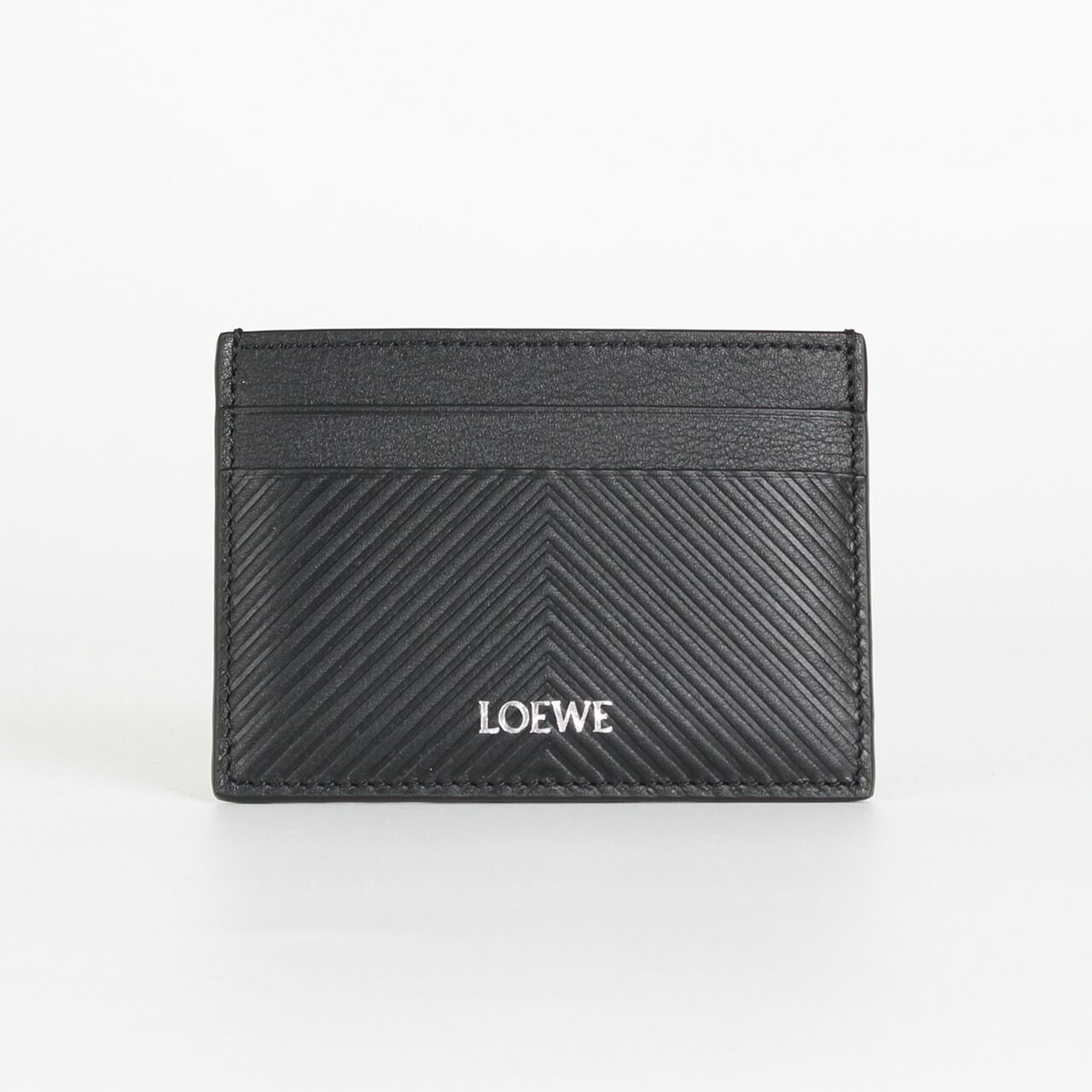 ロエベ LOEWE カードケース TEXTURED CLASSIC CALFSKIN PLAIN CARD HOLDER [プレーン カードホルダー（テクスチャードクラシックカーフ）] メンズ C779322X01