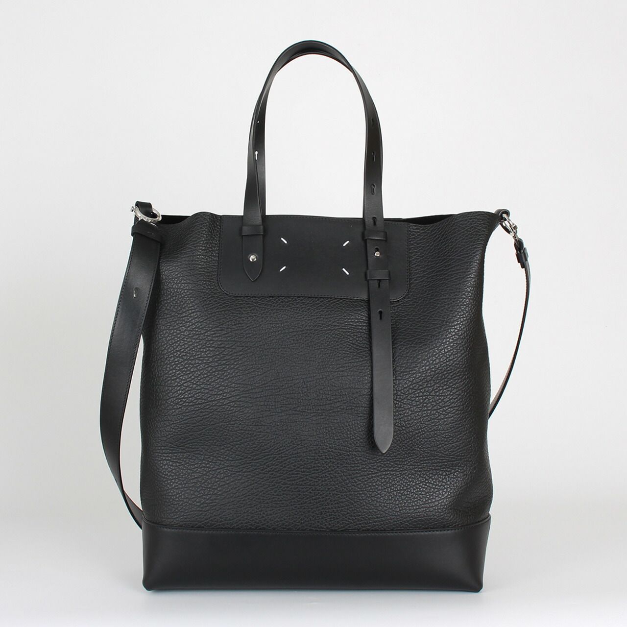 メゾンマルジェラ MAISON MARGIELA トートバッグ FOUR STITCHES VERTICAL SHOPPING BAG [バーティカル ショッピングバッグ] レディース メンズ SB1WC0024 P8611