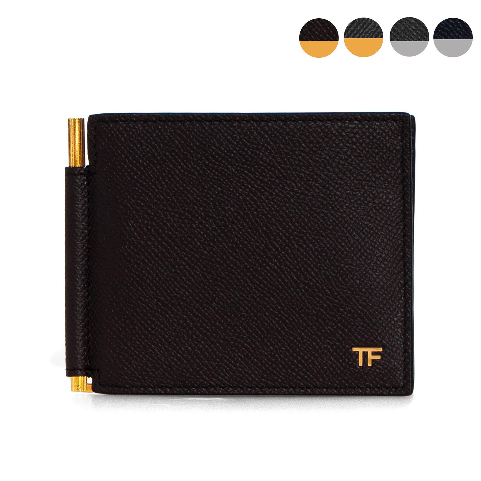トムフォード TOM FORD 財布 二つ折り財布（マネークリップ） SMALL GRAIN CALF T LINE MONEY CLIP WALLET メンズ YM231 LCL081G / LCL081S 42,480円