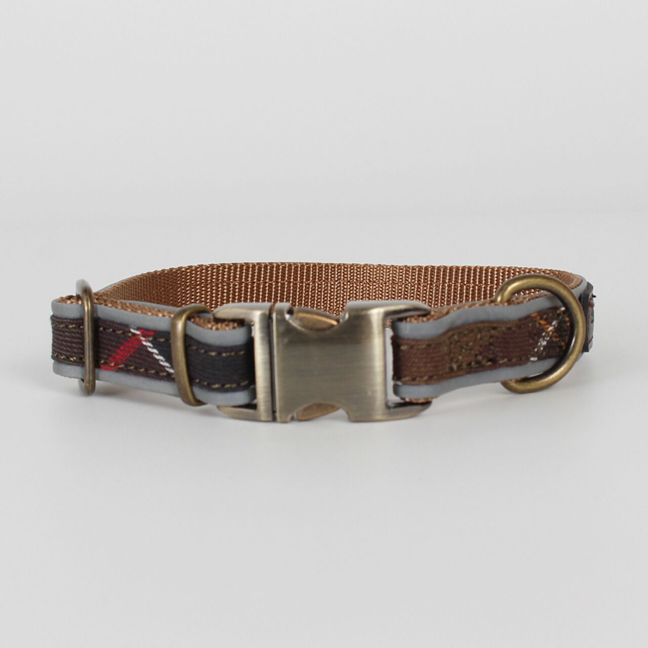 バブアー BARBOUR ドッグカラー 首輪 REFLECTIVE TARTAN DOG COLLAR DAC0052【英国】