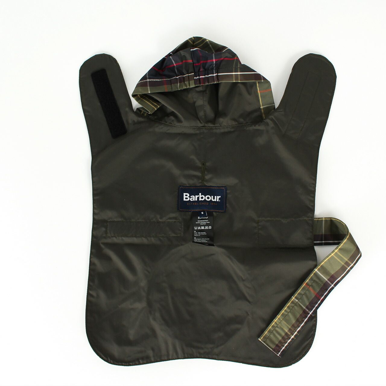 バブアー BARBOUR ドッグコート ドッグウェア PACKABLE TARTAN DOG