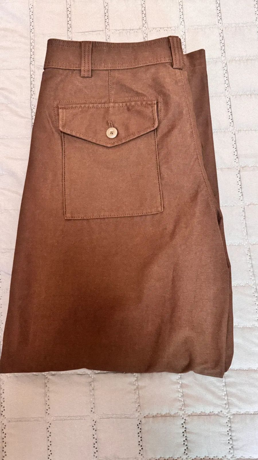 UNIQLO U ジャージ BARREL パンツ XL ブラウン