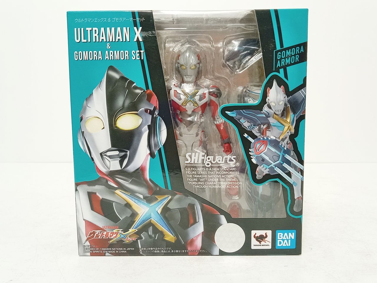 BNANDAI S.H.Figuarts ウルトラマンエックス&ゴモラアーマーセット 未 