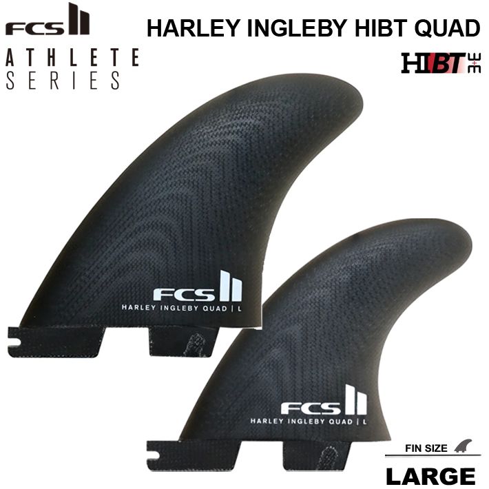 FCS2 エフシーエス2 フィン 送料無料！ HARLEY INGLEBY HIBT QUAD SET