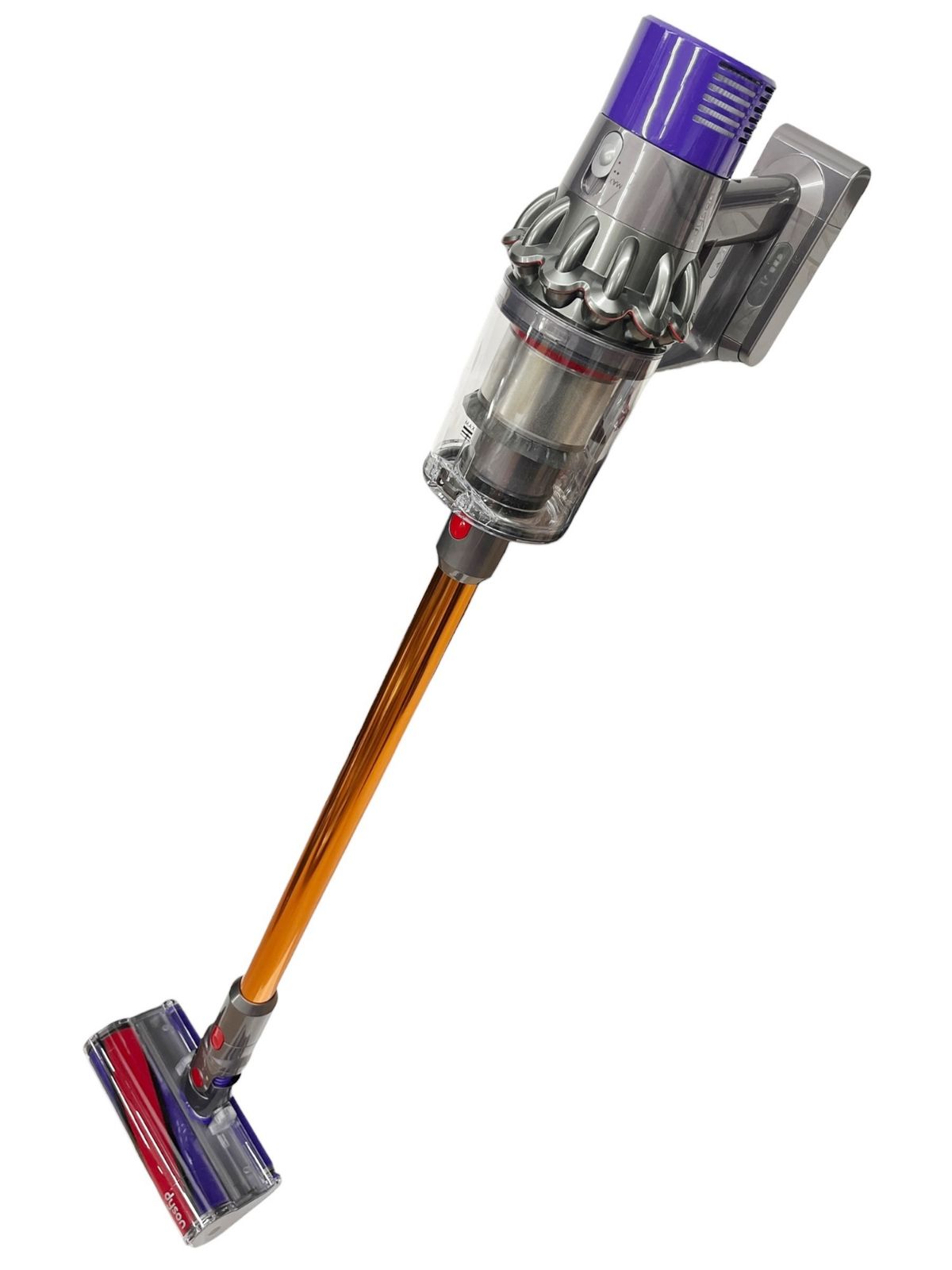 dyson (ダイソン) CycloneV10 Fluffy コードレス 掃除機 スタンダードモデル SV12 FF LF グレー×パープル 家電/028