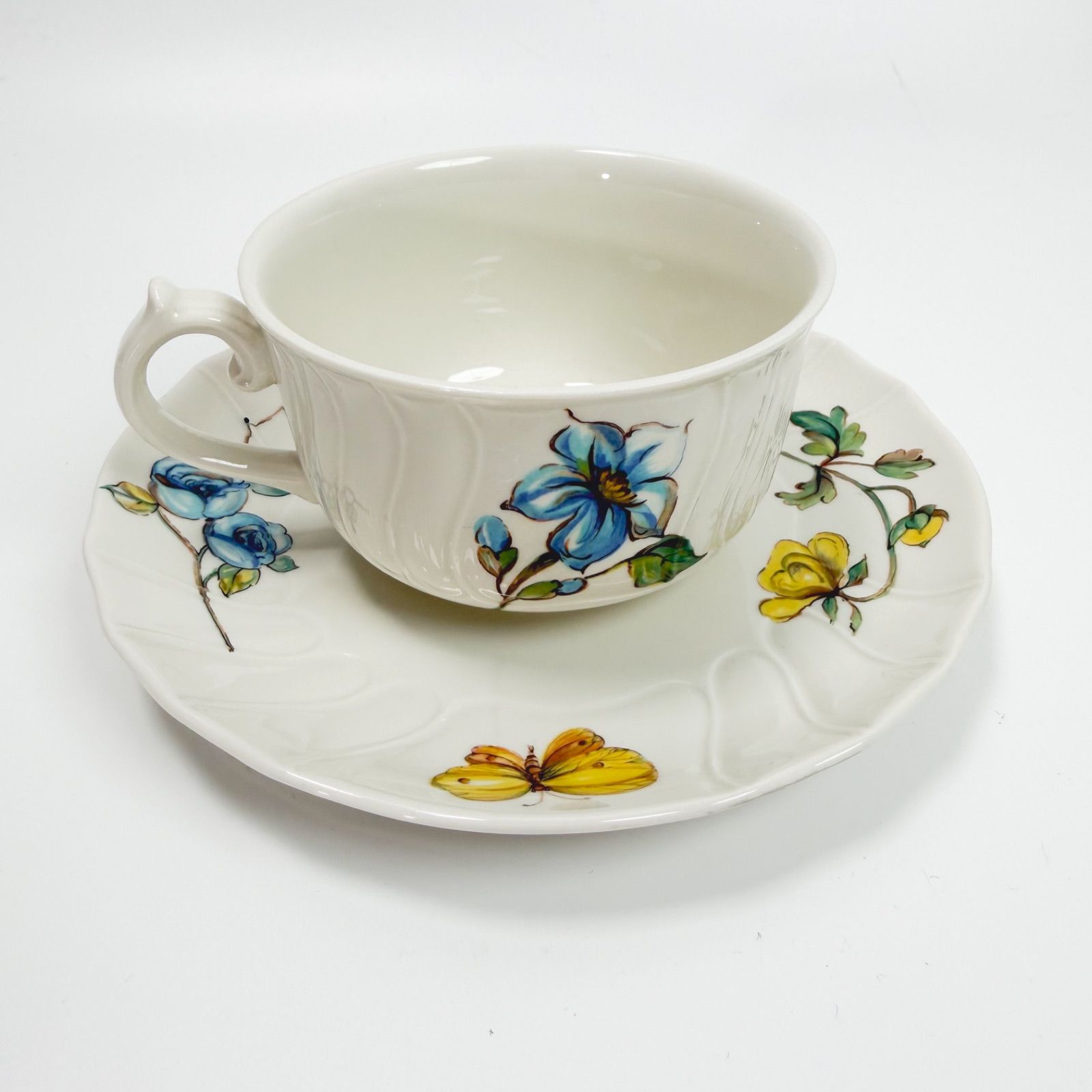 Villeroy＆Boch ビレロイ&ボッホ ブーケ 花柄 カップ ソーサー 6客