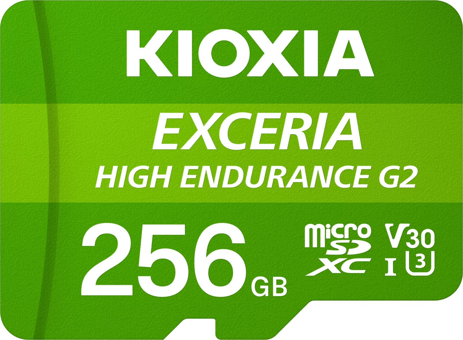 KIOXIA(キオクシア)【日本製】microSD 256GB 高耐久 ドラレコ・監視カメラ対応 UHS-I U3 V30 Class10 microSDXC 4K対応 最大読出速度100 [256GB] [EXCERIA HIGH ENDURANCE G2]
