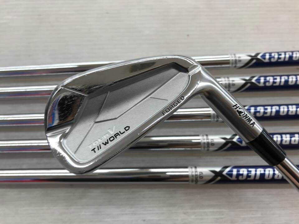 ホンマゴルフ TOUR WORLD TOUR V PRPJECT X 6フレックス アイアンセット 中古【最短即日発送】