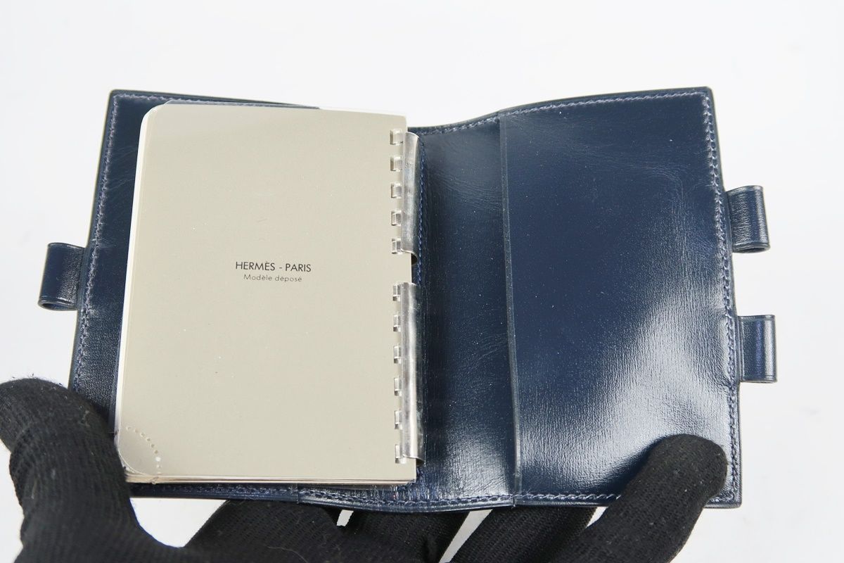 美品】HERMES エルメス アジェンダPM 〇P刻印 手帳カバー 小物 