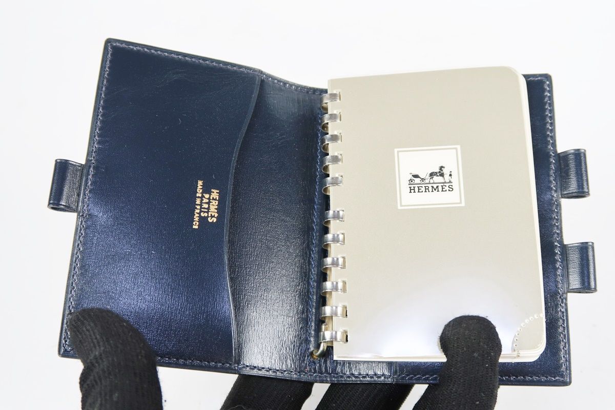美品】HERMES エルメス アジェンダPM 〇P刻印 手帳カバー 小物 