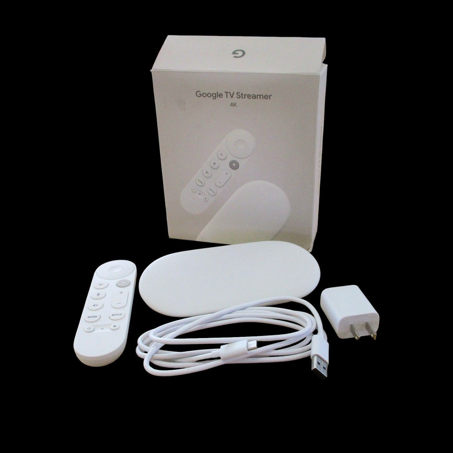 テレビ・映像機器 Google TV Streamer 4K 音声リモコン付き