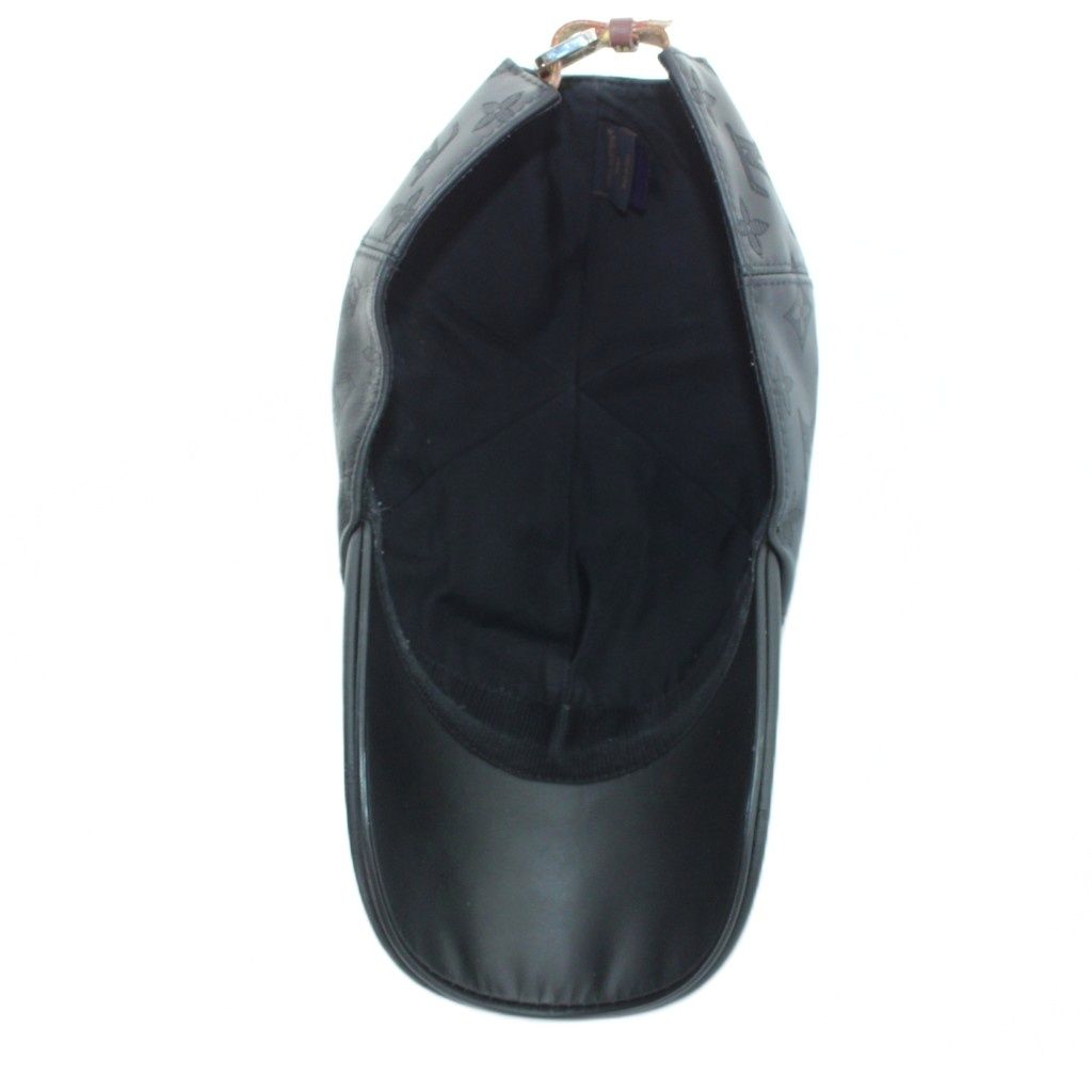 ルイヴィトン LOUIS VUITTON M76580 キャップ 帽子 レザー モノグラム 