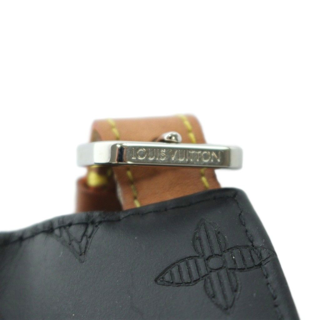 ルイヴィトン LOUIS VUITTON M76580 キャップ 帽子 レザー モノグラム 