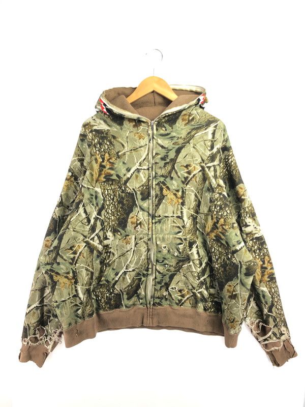 【中古品】 SAINT MICHAEL セント マイケル × A BATHING APE ア ベイシング エイプ BAPE ZIP HOODIE SHARK SM-HR1-0000-C38 ジップ フーディー 【142-260514-rt-02-tagh】