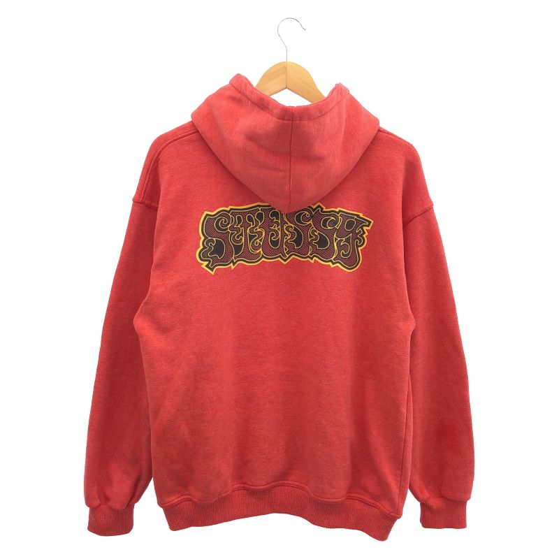 中古】STUSSY 90s-00s ロゴプリントパーカー サイズL[24] - メルカリ