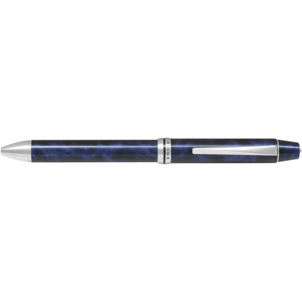 新品 Ridge パイロット(PILOT)多機能筆記具 フォープラスワンリッジ(4+1RIDGE) BL(ブラック&ブルー) 本体サイズ:140x12.7mm/33g