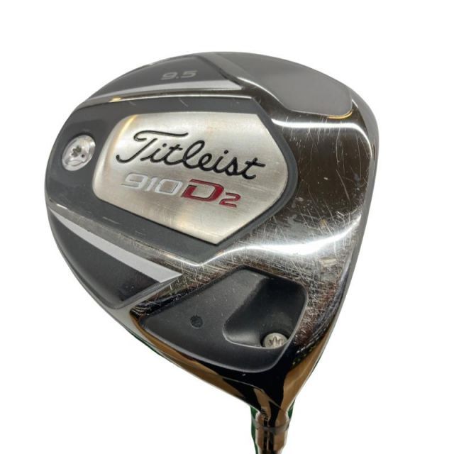 【中古】 タイトリスト 910 D2 9.5° ドライバー DR Tour AD DJ-6 (フレックスS) メンズ 男性用 右利き 右用 Cランク ゴルフクラブ