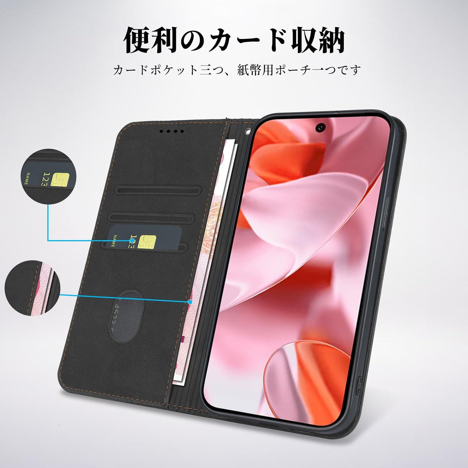 新品 CASAFUNY Google Pixel 10 /Pixel 10 Pro ケース 手帳型 通用 