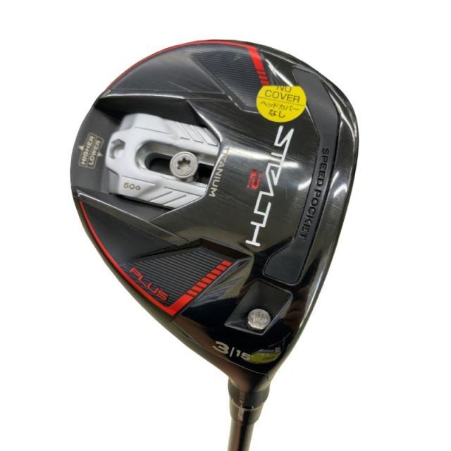 【中古】 テーラーメイド STEALTH2 PLUS 3W フェアウェイウッド FW Tour AD CQ-6 (フレックスS) メンズ 男性用 右利き 右用 Cランク ゴルフクラブ