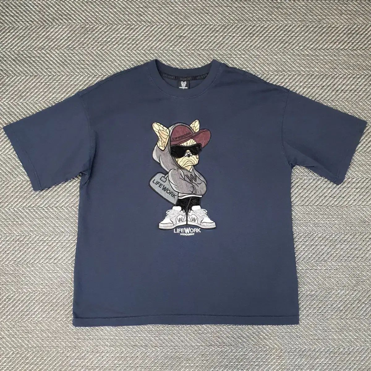 ライフウォーク 半袖 コットンTシャツ メンズ105サイズ