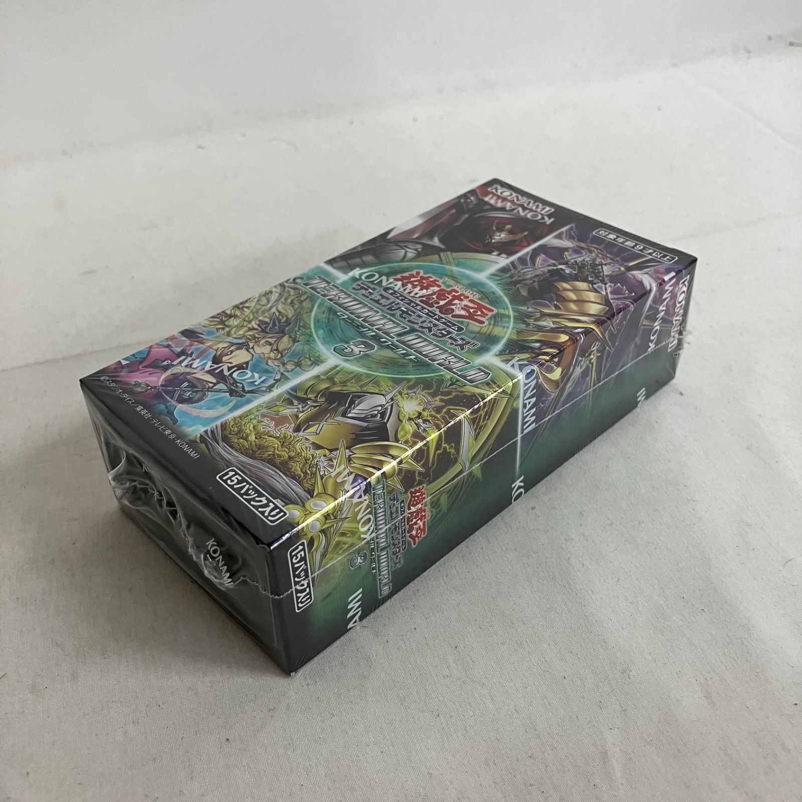 未開封 遊戯王 ターミナルワールド3 BOX シュリンク付 YM5065C c123