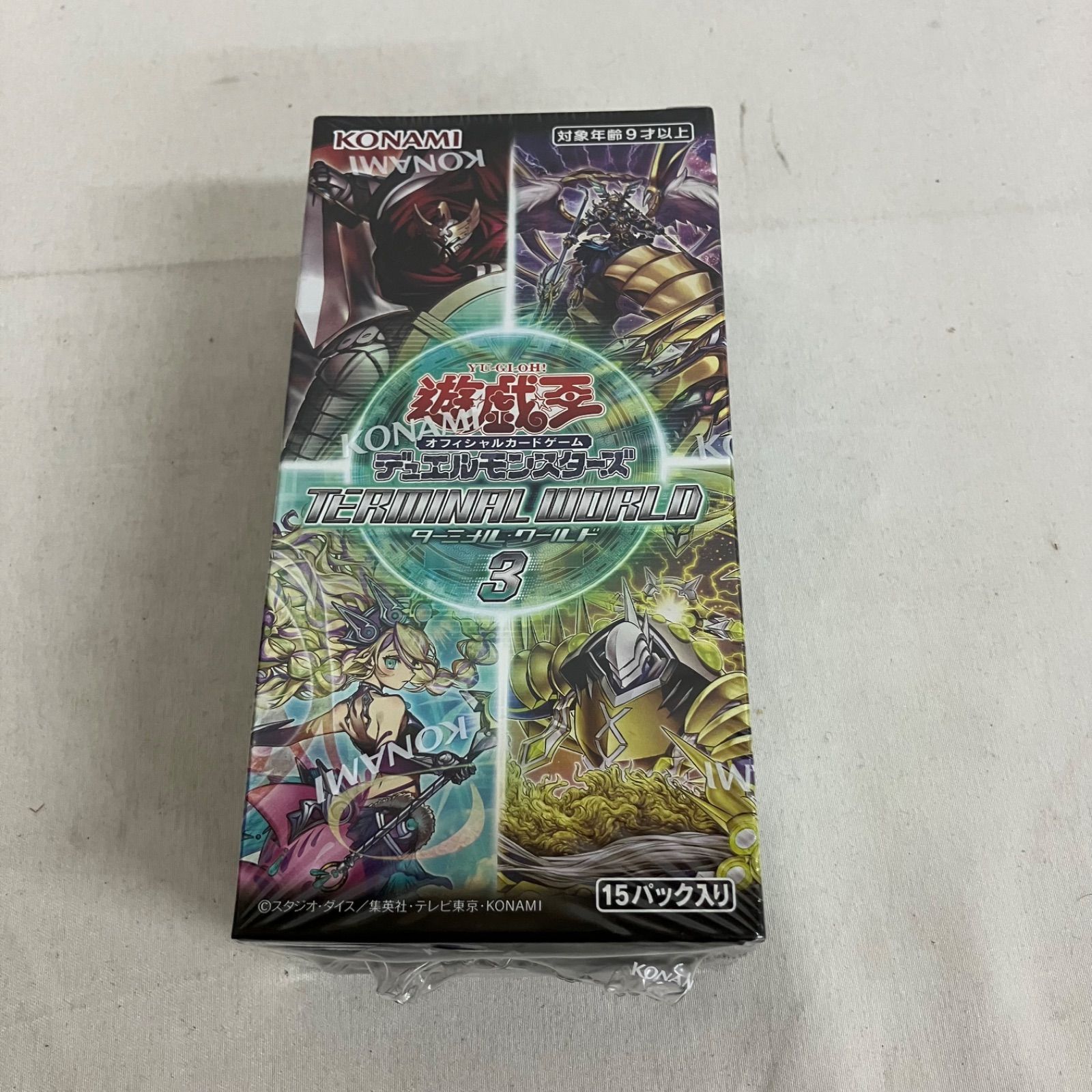 未開封 遊戯王 ターミナルワールド3 BOX シュリンク付 YM5065C c123