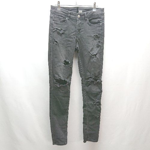 ◇ 《 H&M エイチアンドエム まとめ売り2点セット サイズ38 ダメージ加工 無地 スキニーデニムパンツ レディース 》 E 【1305150013924】 ◇ 《 H&M エイチアンドエム まとめ売り2点セット サイズ38 ダメージ加工 無地 スキニーデニムパンツ レディース 》 E 【1305150013924】