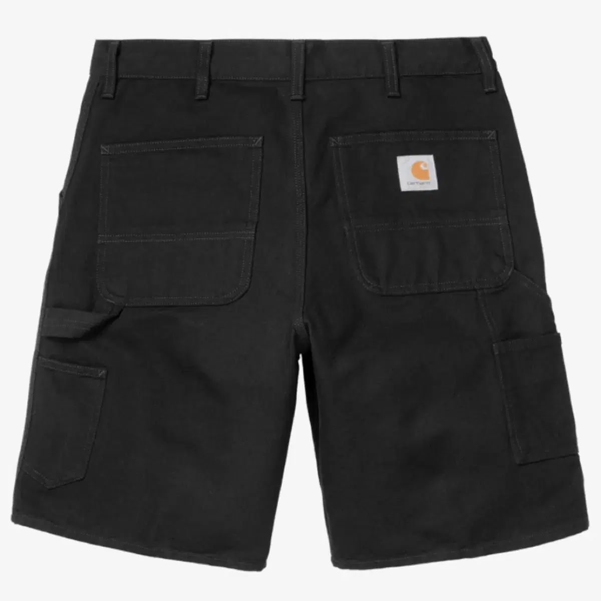 38 カーハートWIP Single Knee ハーフパンツ ブラック 出品