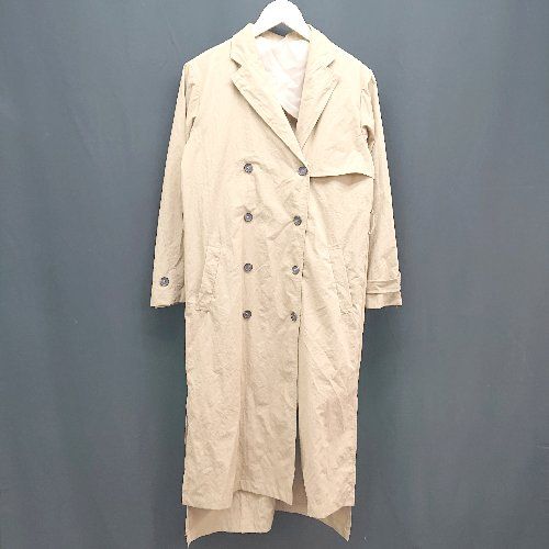 ◇ PATTERNTORSO パターントルソ ダブルボタン 薄手 シンプル オシャレ 長袖 コート 表記なし ブラウン系 レディース E 【1305290005810】